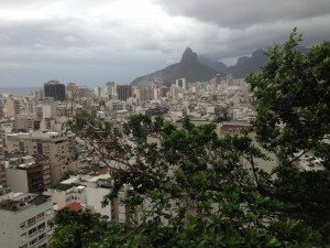 The community enjoys incredible views of Rio.