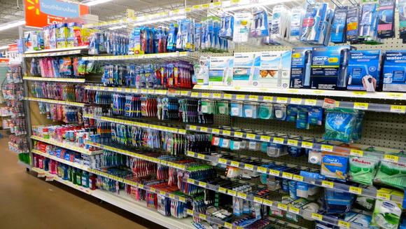 grocery store toothpaste aisle