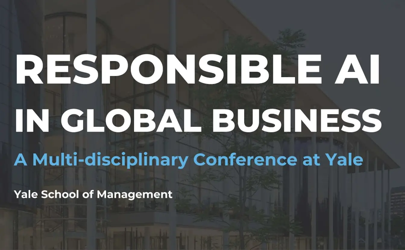 Preview image for the video "Responsible AI in Business Conference: A Multidisciplinary Conference at Yale - Promo Video".