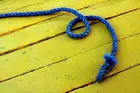 photo of blue rope
