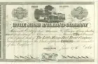 Share Certificate of Little Miami Railway