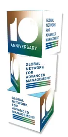 Global Network for Advanced Management 10th anniversary brand