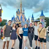 Rey and friends at Disney