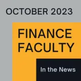 finance faculty