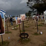 Gravesite of Hamas attacks on Israel