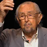 Architect Cesar Pelli during an interview in 2017