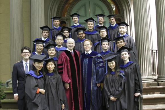 The MAM Class of 2013 with Dean Snyder and Dean Bach