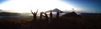 Bali sunrise volcano hike!