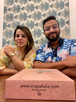 The founders of Vogue Kala