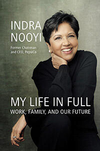 book jacket for My Life in Full by Indra Nooyi