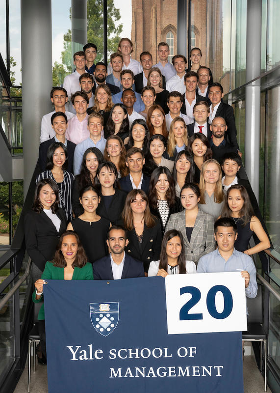 Photo of Yale School of Management’s Master’s in Global Business and Society Class of 2020