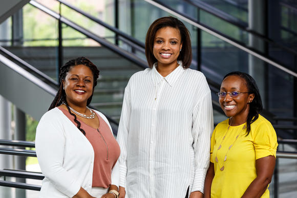 From left, Pozen-Commonwealth Fund Fellows Crystal Yates, Cecelia Calhoun, and Kennetha Gaines