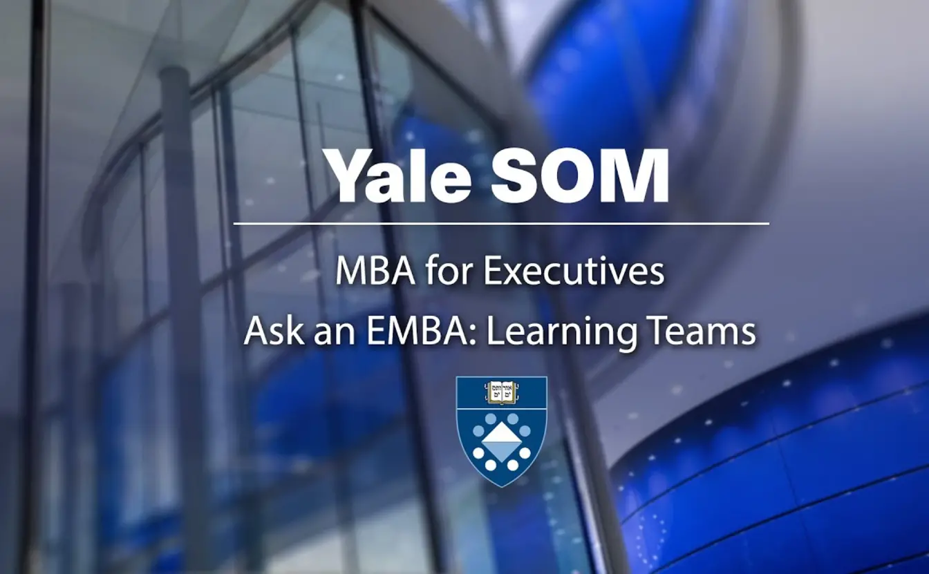 Preview image for the video "EMBA Student and Alumni Panels Playlist".