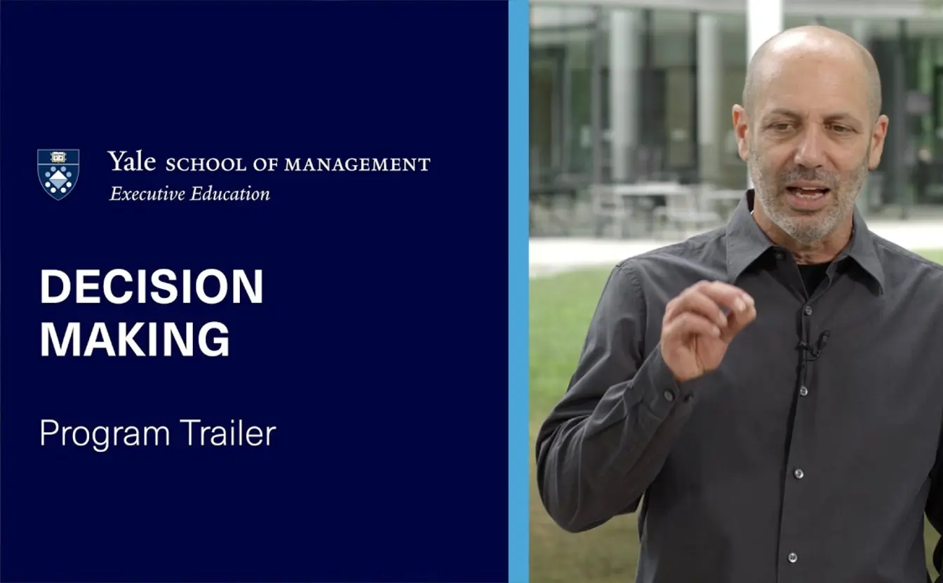 Preview image for the video "Decision Making Online Program Trailer".