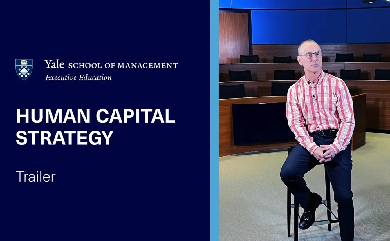 Preview image for the video "Human Capital Strategy Program Trailer".