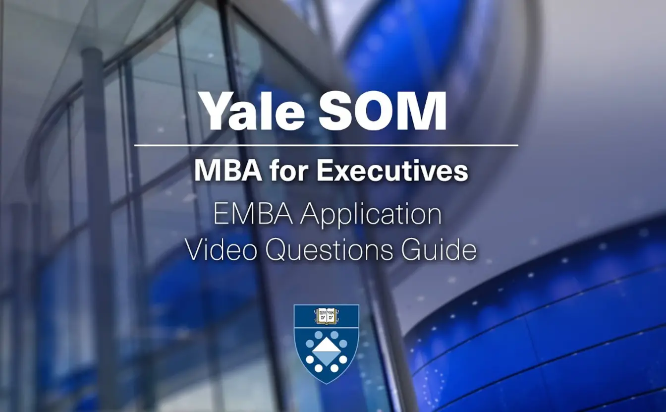 Preview image for the video "EMBA Application Video Questions Guide".