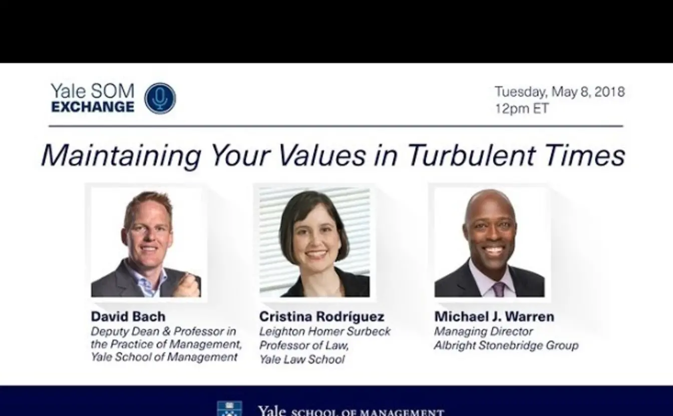 Preview image for the video "Webinar Maintaining Your Value in Turbulent Times".