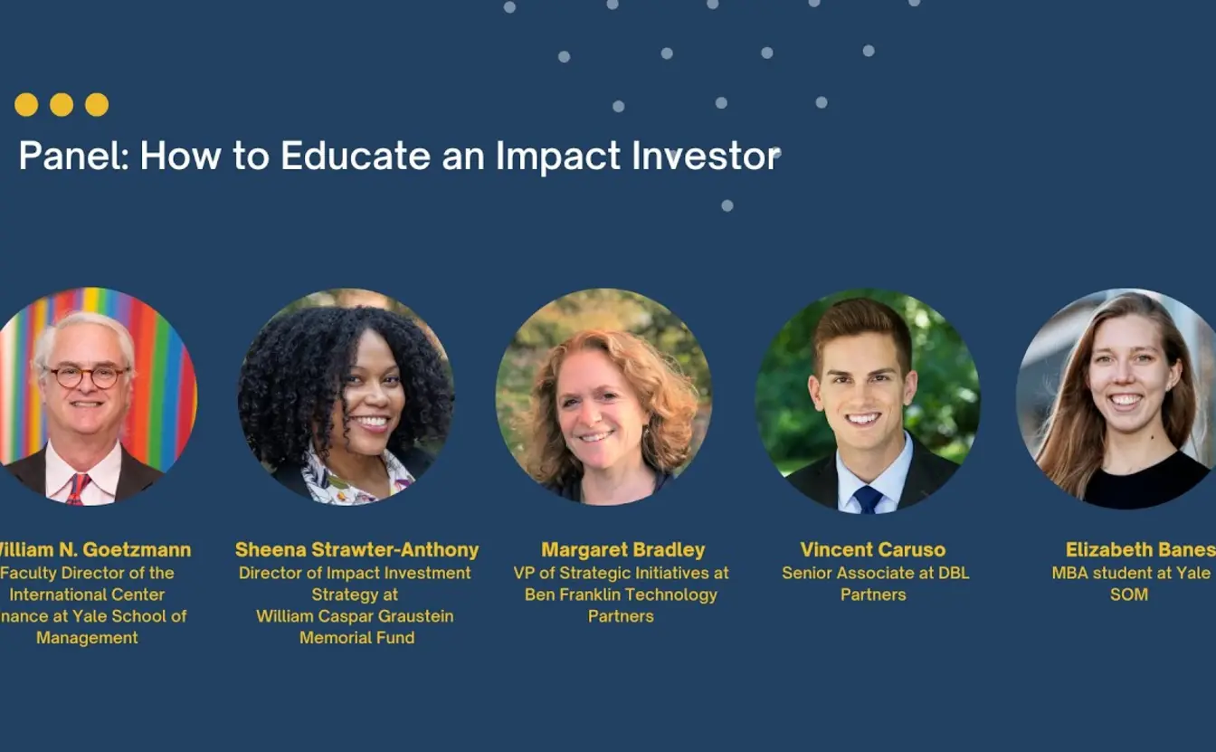 Preview image for the video "Panel: &quot;How to Educate an Impact Investor&quot; &amp; Meng Investment Fund Launch".