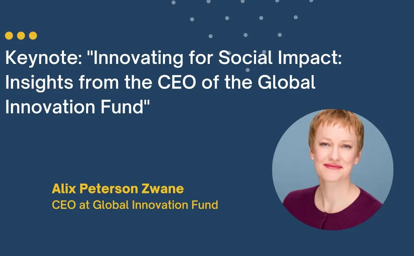 Preview image for the video "2023 Impact Investing Conference Keynote w/ Alix Peterson Zwane, CEO at Global Innovation Fund".