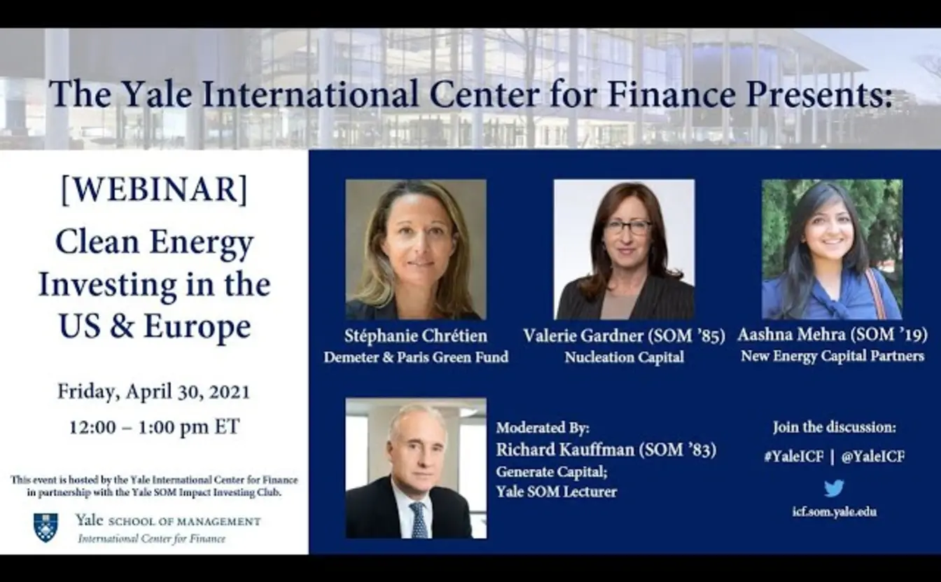 Preview image for the video "[WEBINAR] Clean Energy Investing in the US &amp; Europe".