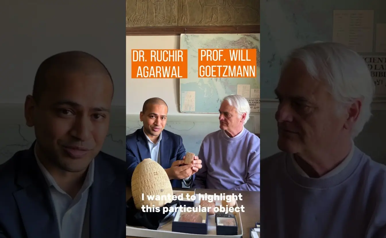 Preview image for the video "Yale Babylonian Collection ft. Prof. Goetzmann &amp; Dr. Ruchir Agarwal - Importance of Witnesses".