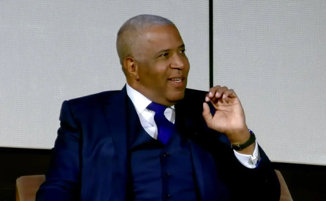 Preview image for the video "Vista Equity Partners’ Robert F. Smith Talks Tech, Community, and Giving Back".