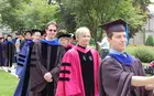 Sharon Oster at Commencement