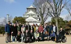 Jackie Peszynski and classmates on SOM Japan Trek