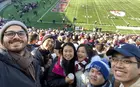 at the Harvard-Yale game