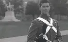 A young Rich Morales in uniform