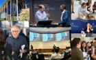 Images of Rethink Marketing Insights and Innovation program in action including memorable Yale experiences, dinners, faculty, classroom executive education and more