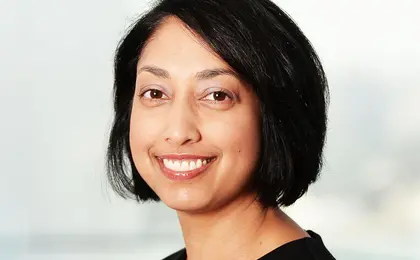headshot of Radha Kuppalli 