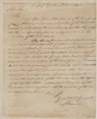 Alexander Hamilton Letter