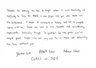 Letter of appreciation from Steven Lin '24, Albert Liao '24,  and Andrew Chen '24