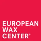 Bright Red box with white text in the lower left corner reading "European Wax Center"