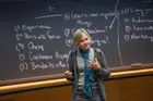 Prof. Sharon Oster teaching