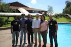 With fellow Yale SOM students at INCAE. The group was excited to see alumnus Lawrence Pratt ’93 at INCAE, who provided an overview of the sustainable development and economy of Costa Rica, a deep dive into the impact of tourism on development, and a discussion on the choices facing coffee businesses. Photos by Jill Ni ’18