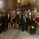 group at a formal event