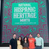 National Hispanic Heritage Month screen and affinity club leaders