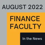 Finance Faculty August