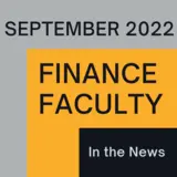 September finance faculty