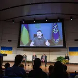 A live video address by President Volodymyr Zelenskyy
