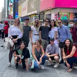 Group of people in New York City