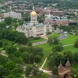 Harford capitol aerial view