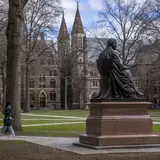 Yale University in New Haven, Connecticut, on April 7, 2024