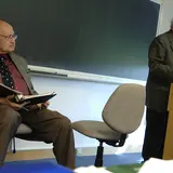 Prof. Martin Shubik and Martin Whitman teaching at Yale SOM in 2006.