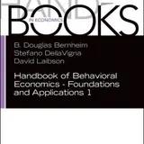 Handbook of Behavioral Economics