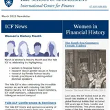 Yale ICF March 2021 Newsletter