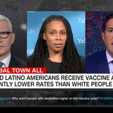 Dr. Marcella Nunez-Smith in conversation with CNN's Anderson Cooper and Dr. Sanjay Gupta on January 27