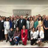 Students participating in UCD Smurfit's Global Network Week module, titled “Future of Food," visited the Dublin food company Kerry Group. Photo courtesy of Matt Lorig ’18.